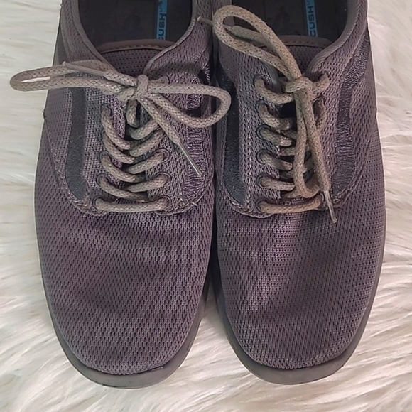 VANS 1.5 MONO LIGHT PEWTER GREY ULTRACUSH LITE SNEAKERS SHOES WOMENS SIZE 8 - Picture 6 of 17